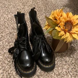 Women Dr. Martens Combat Boots 10